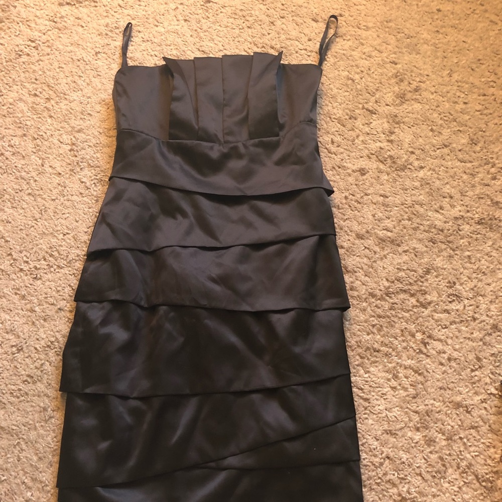 Black Strapless Dress